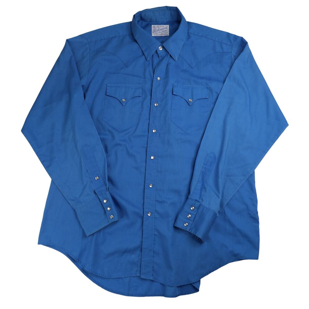 True Vintage Tru-West Rockmount Ranch Wear Pearl Snap Western Shirt